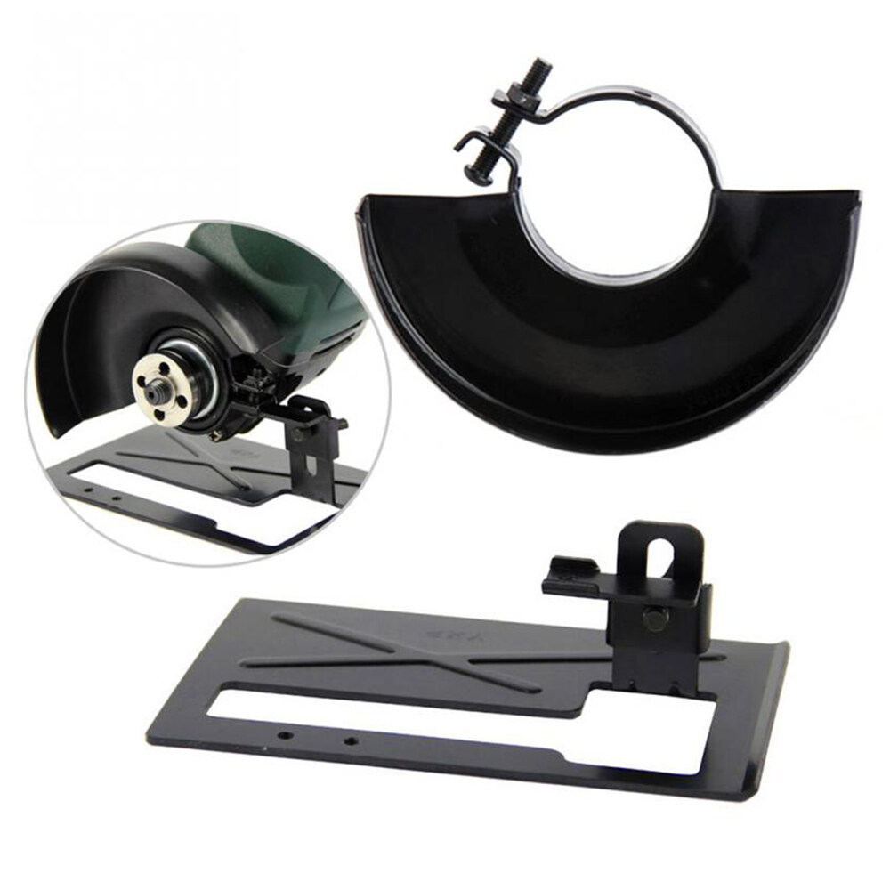 Ziqqucu  Angle Grinder Holder Adjustable Angle Grinder Stand Shield Cover for 100mm Angle Mill Angle Grinder Machine Base