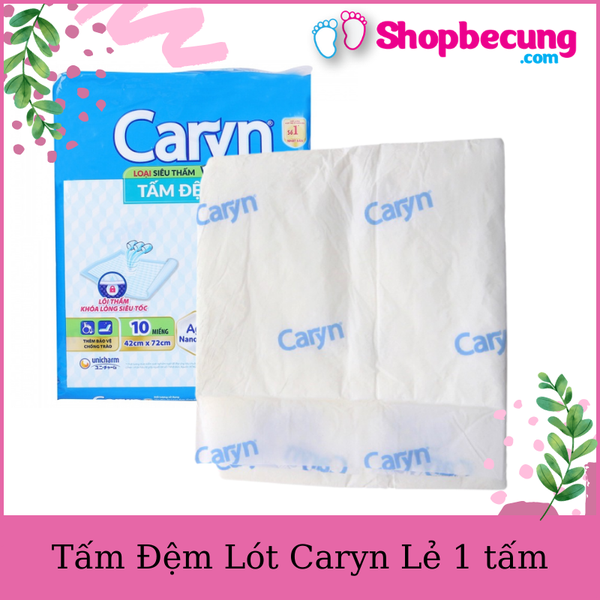 Tấm đệm lót caryn lẻ