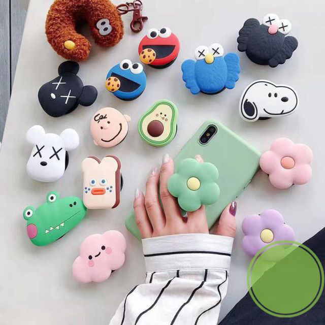 Miếng Dán Giá Đỡ Điện Thoại Popsocket Dễ Thương
