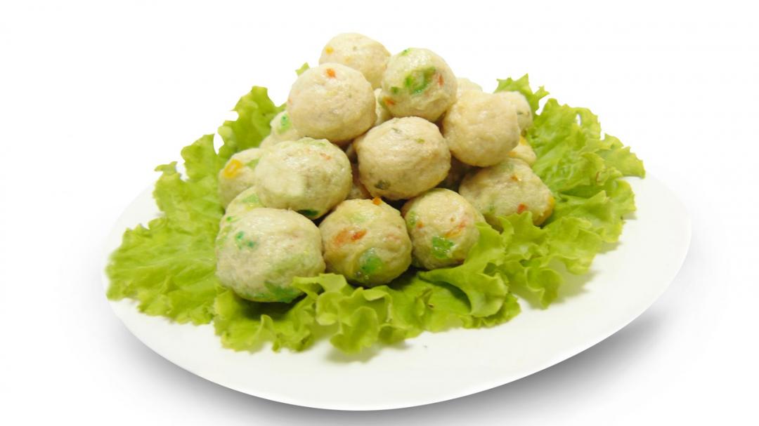 100g Viên hải sản rau củ