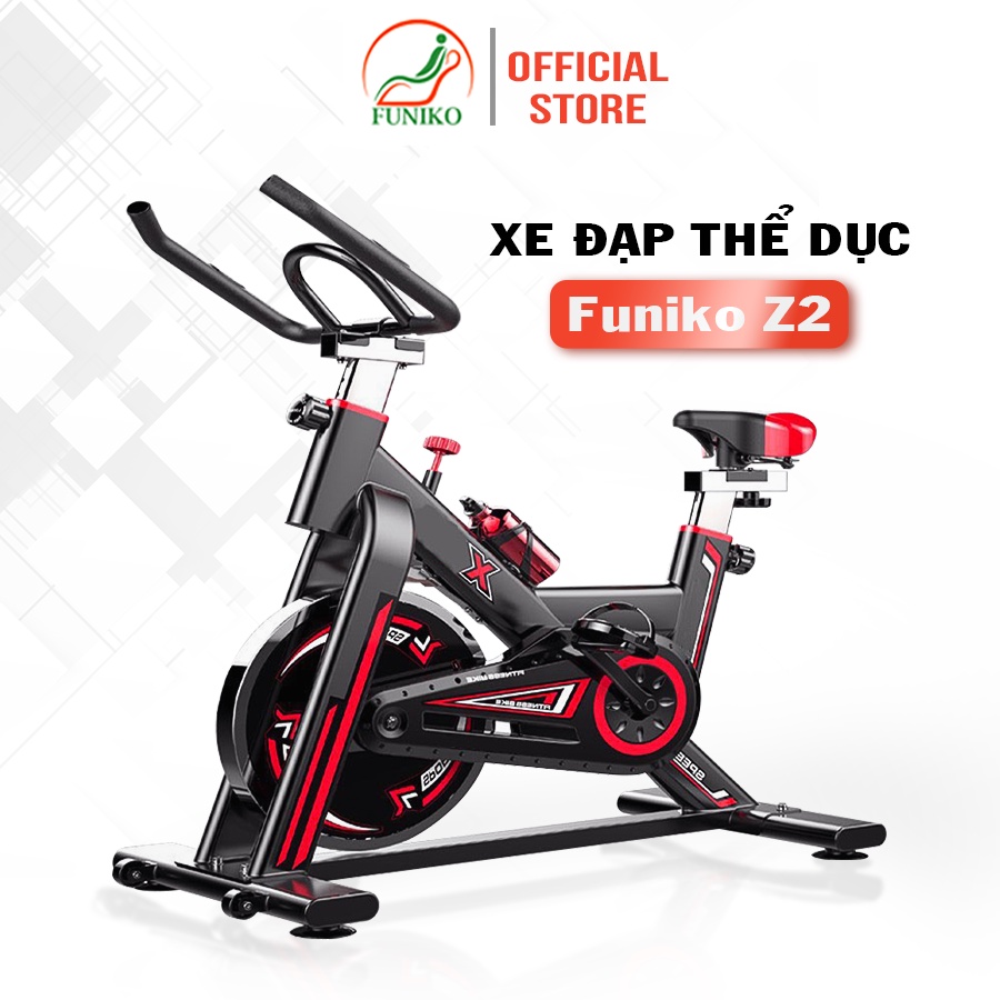 Xe đạp tập tại nhà FUNIKO Z2 BẢO HÀNH 5 năm giúp giảm mỡ tăng cơ rèn luyện