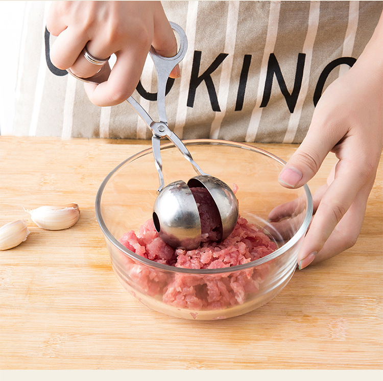 Cây làm thịt viên - cây kẹp làm thịt viên