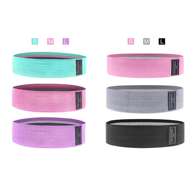 Dây Mini Band Aolike Đàn Hồi Kháng Lực Tập Mông Chân Đùi Siêu Bền Chính Hãng Aolikes - Dây Kháng Lực Tập Gym Dây Kháng Lực Aolikes Dây Miniband Tập Mông Đùi Dây kháng lực đa năng Bộ 3 dây vải