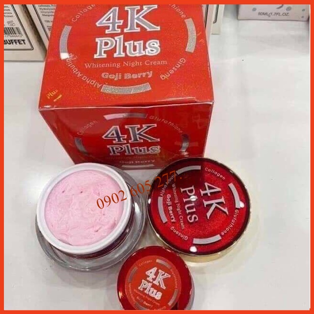 [HCM]Kem 4K Goji Thái Lan kem 4k đỏ 4k mụn