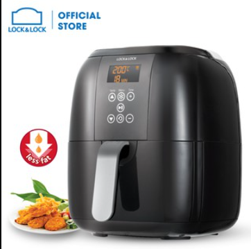 [HCM]Nồi Chiên Không Dầu Điện Tử Lock&Lock [ECF-300B]