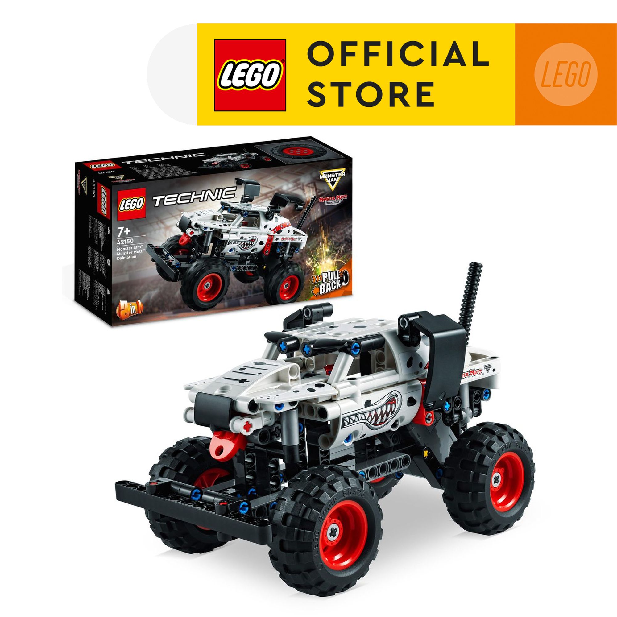 LEGO TECHNIC 42150 Chiến Xe Mutt™ Dalmatian (244 Chi Tiết)