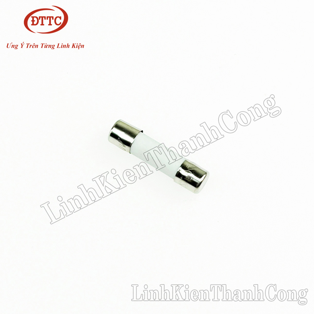 Cầu chì sứ trắng 250v 5x20mm 1a 2a 3a 5a 8a 10a 15a 20a