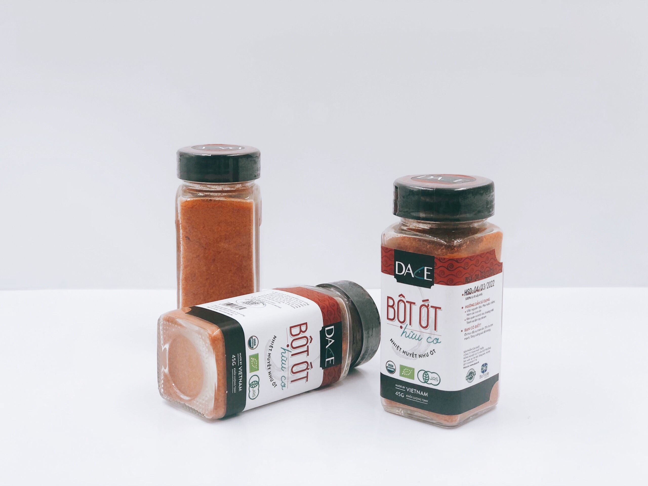 Bột ớt hữu cơ 55gr - Dace