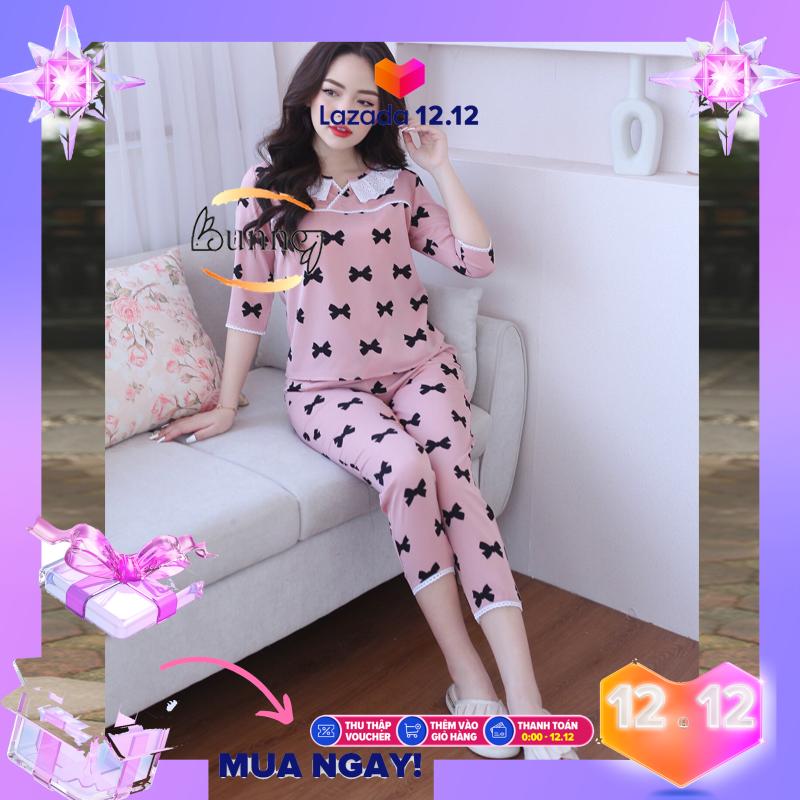 ĐỒ BỘ NỮ MẶC NHÀ, CHẤT LIỆU LỤA MANGO CAO CẤP, QUẦN ÁO VỀ ĐỦ SIZE S,M,L,XL