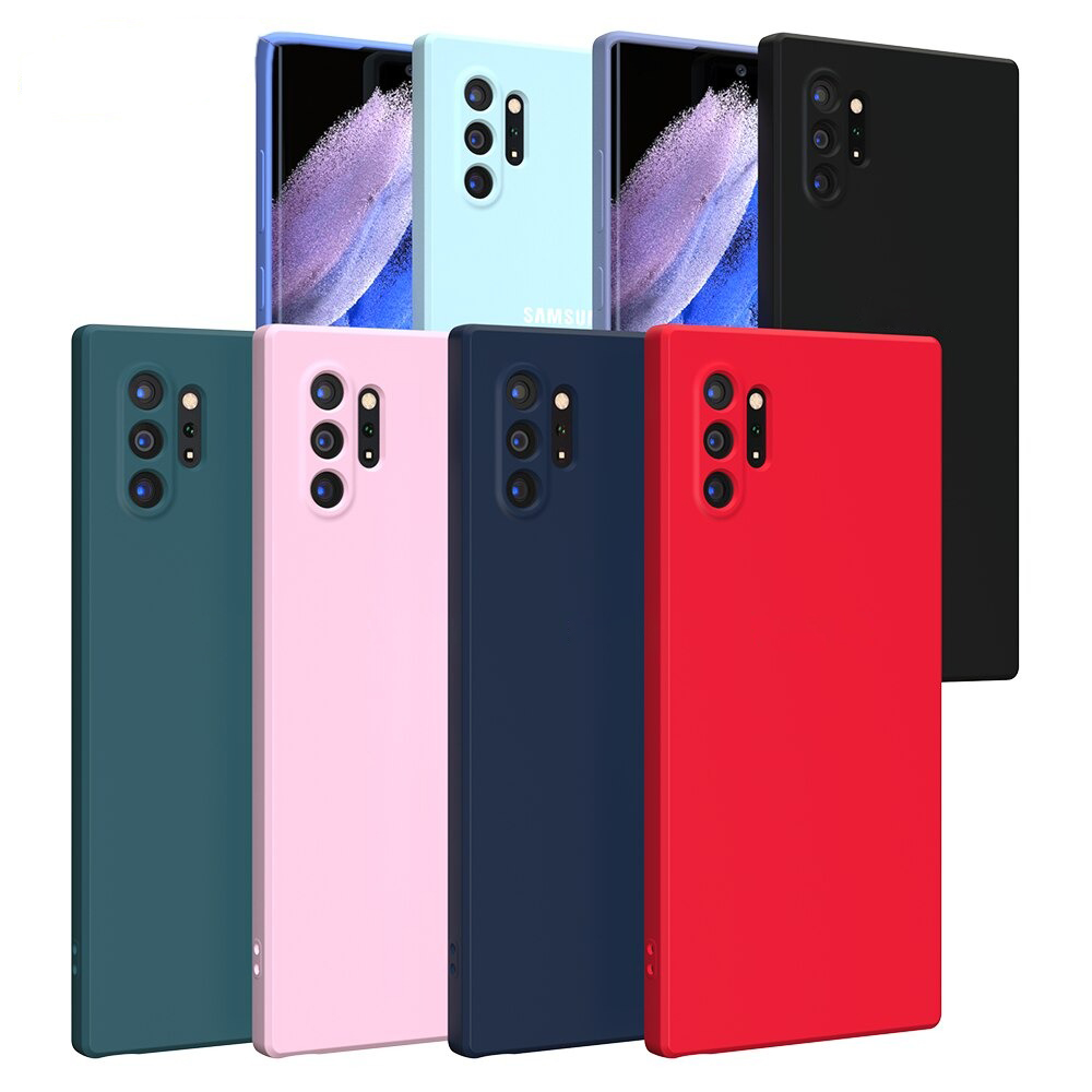[09] Ốp lưng Samsung chống bẩn viền vuông Note 20 Ultra Note 20 Note 10 plus Note 10 Note 9 Note 8