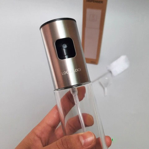 Bình xịt dầu kèm phểu và cọ rửa LocknLock 100ml - CKO109