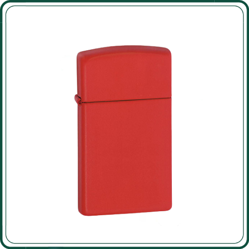 Bật lửa zippo 1633 - zippo slim red matte