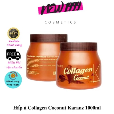 Kem hấp tóc ủ tóc Karanz Collagen Coconut 1000ml Collagen Karanz