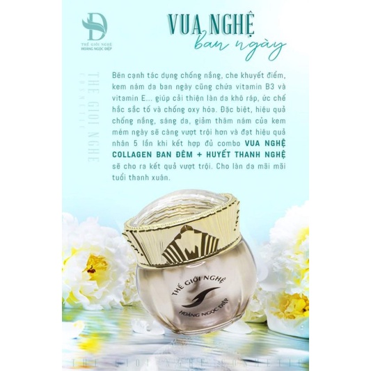 [FREESHIP 50K] Vua Nám nghệ Collagen (kem ngày)  Hoàng Ngọc Diệp