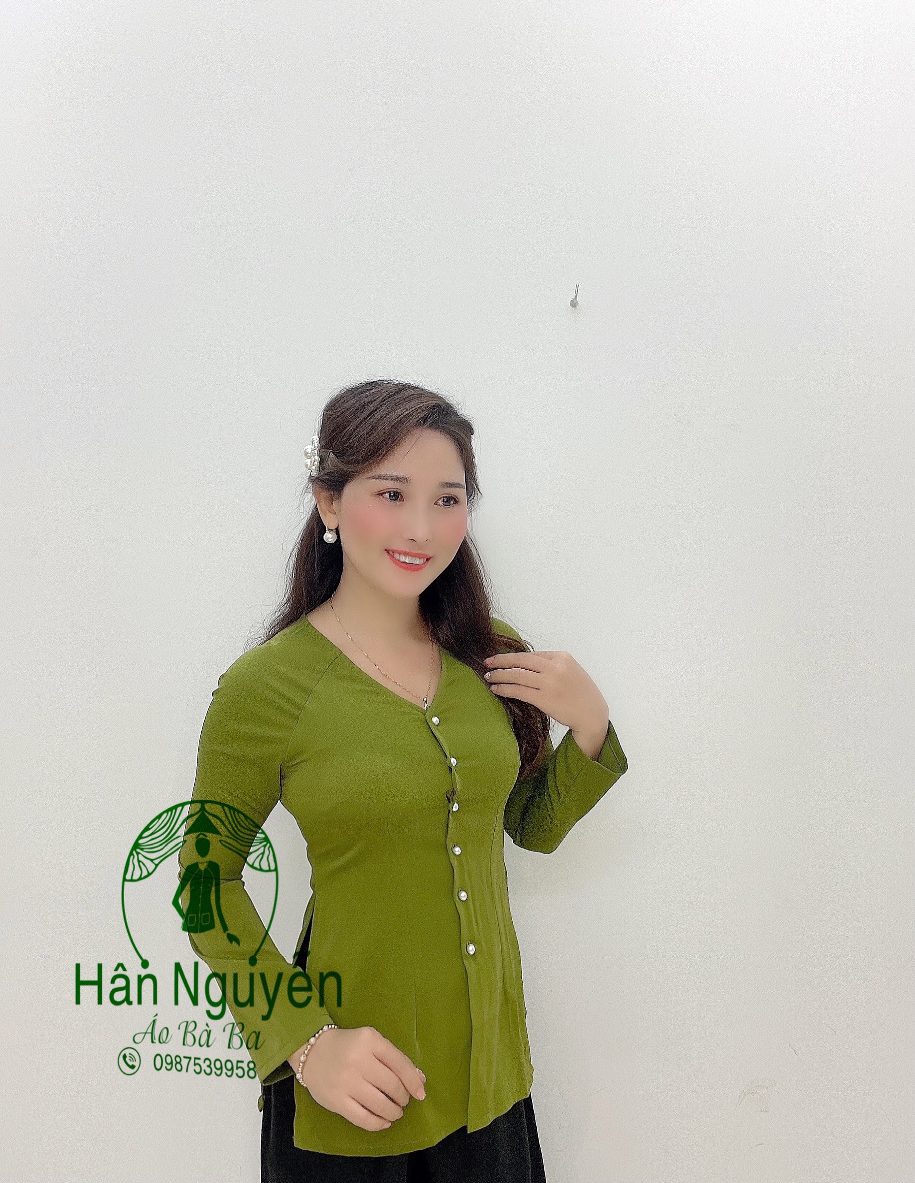 AO BA BA LUA TRON  TAM Y  ( ÁO LẼ)