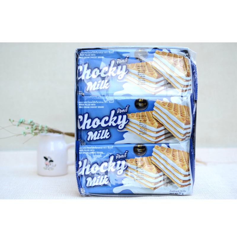 Bánh Xốp Kẹp Chocky Thái Lan 488g