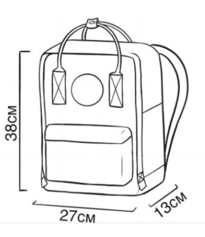 Balo Kanken Rainbow học sinh, sinh viên .