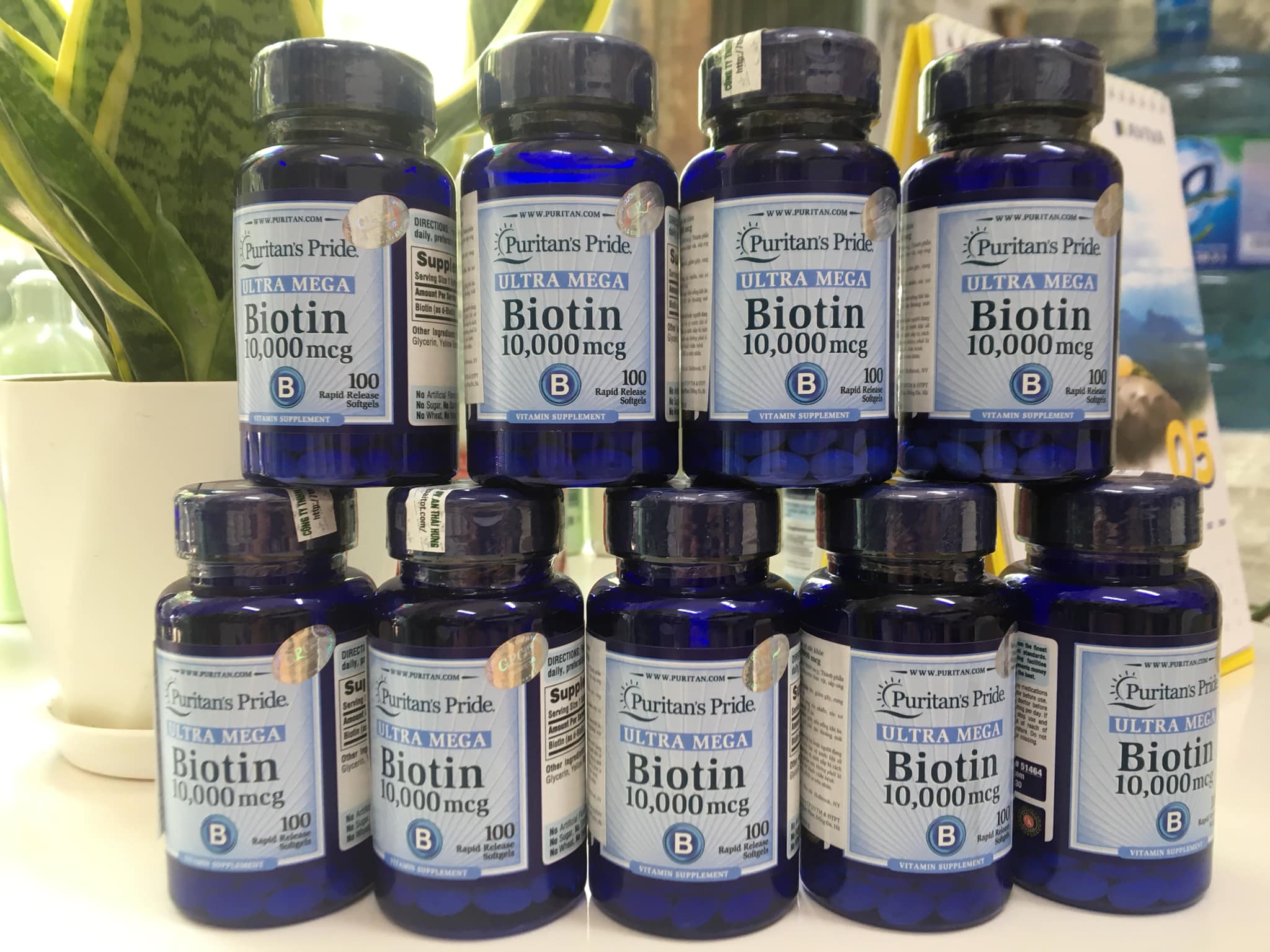Biotin Puritan's Pride 10,000 mcg 100 viên