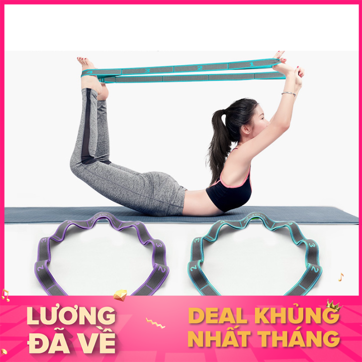 Dây Tập Yoga tập khỏe cơ lưng Tư thế cánh Cung Dài 90x4cm