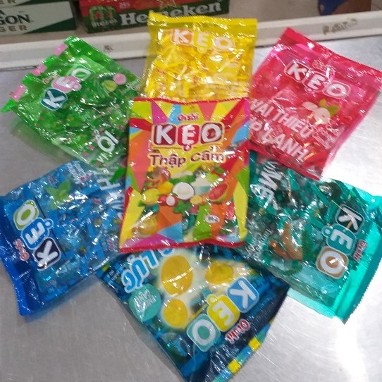 Kẹo Oishi Đủ Vị Gói 90g