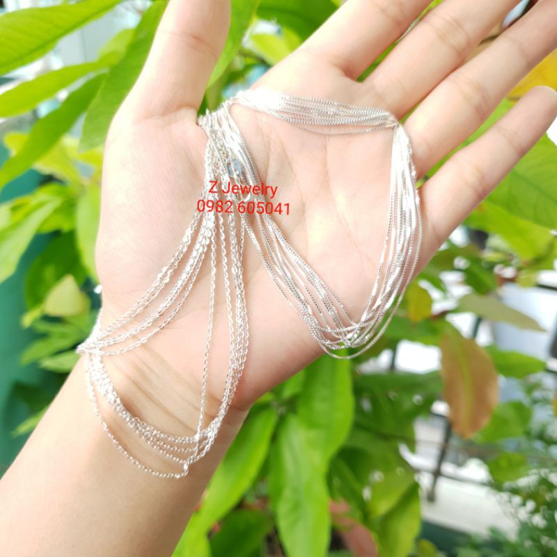 Dây Chuyền Bạc Ý 925 Cao Cấp