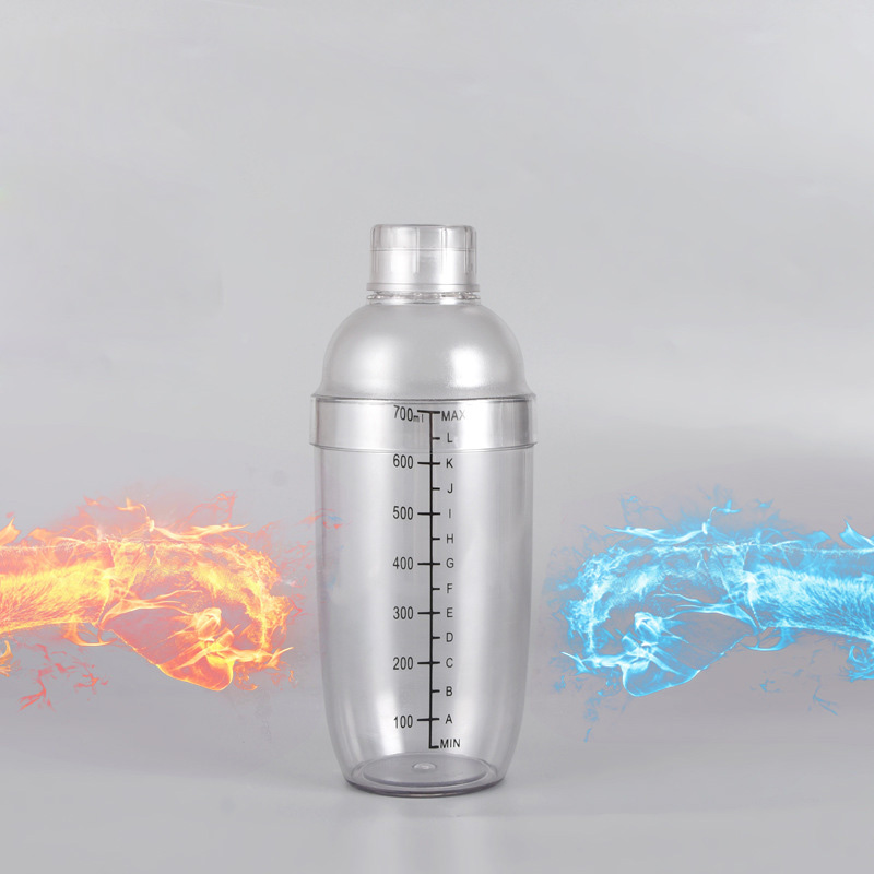 [HCM]Bình Pha Chế Cocktail Shaker nhựa 350~700ML