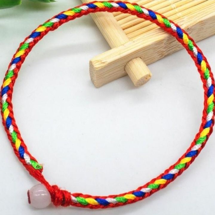 Vòng Tay Chỉ Ngũ Sắc