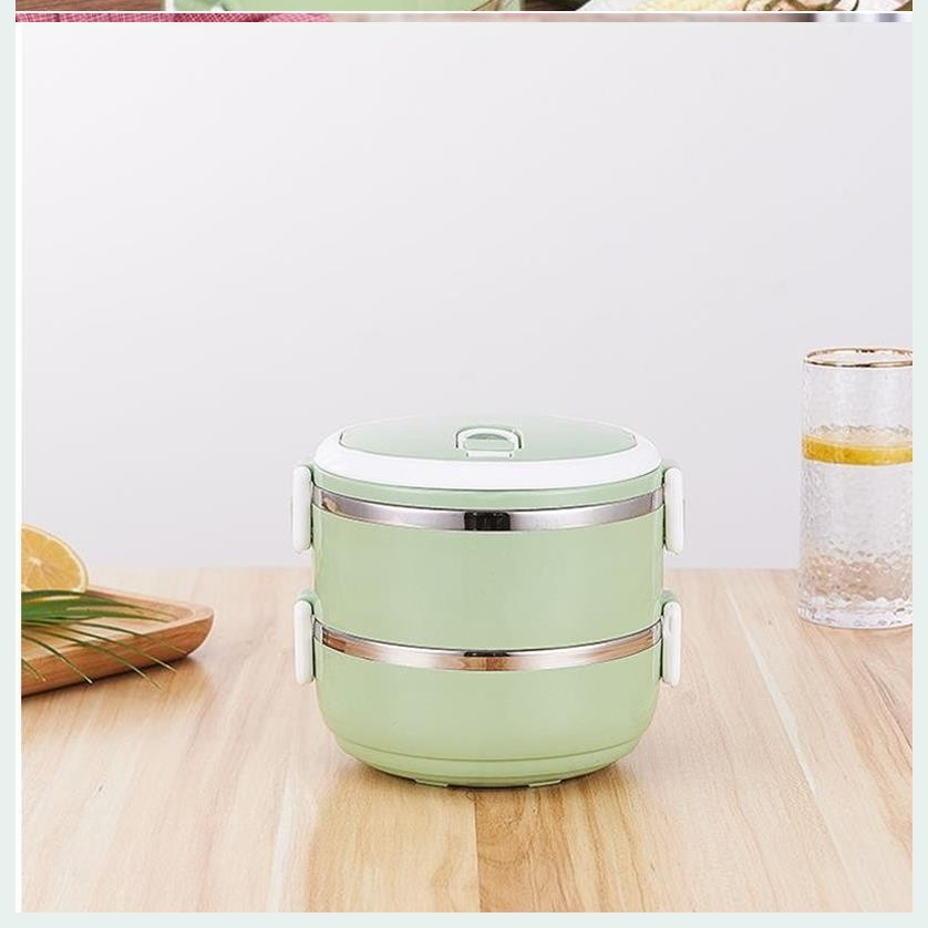 Cặp Lồng Đựng Cơm Lúa Mạch Tiện Dụng, Thân Thiện Môi Trường