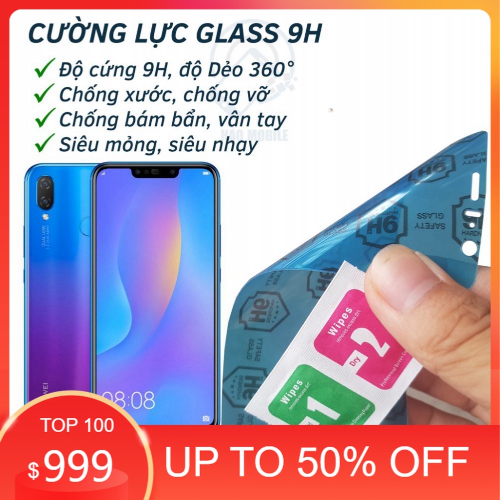 Dán cường lực dẻo nano mặt sau Huawei Nova 3i