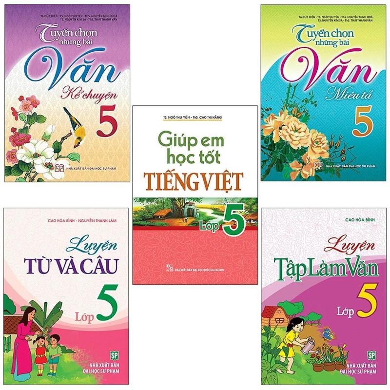 Mua Sách: Combo 5 Cuốn Học Tiếng Việt Toàn Diện Cho Học Sinh Lớp 5
