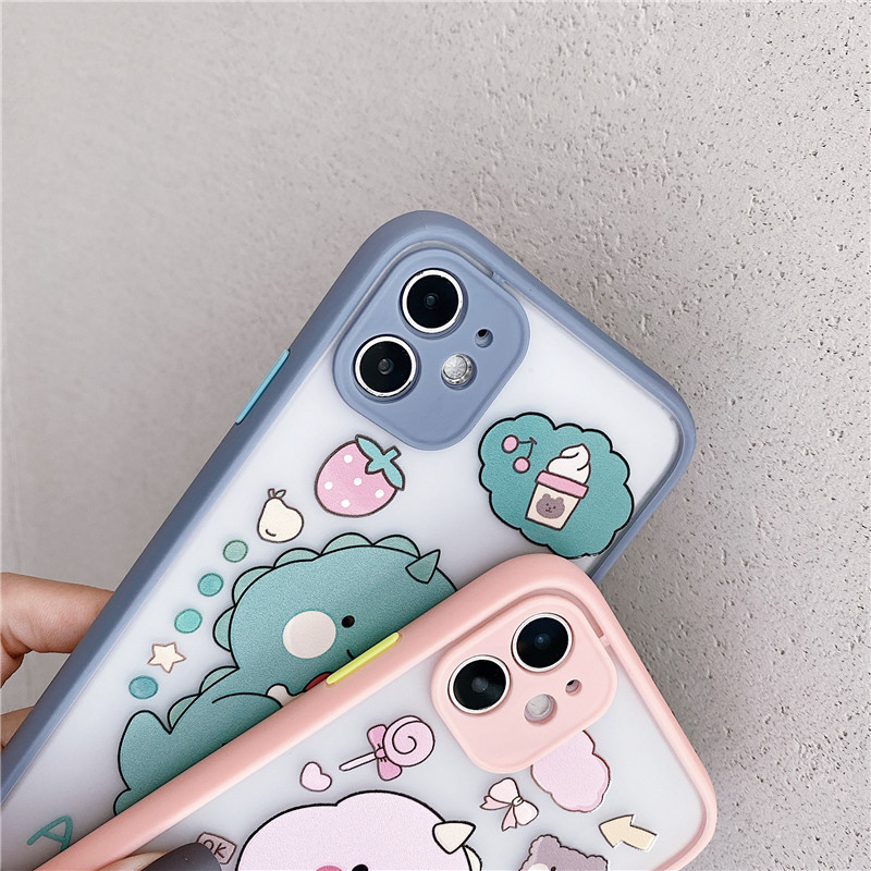 [HCM]Ốp iPhone Khủng Long Mê Kem iPhone 7/8/7Plus/8Plus/X/Xs Max/11/11 Pro/11 Pro Max - ốp iphone