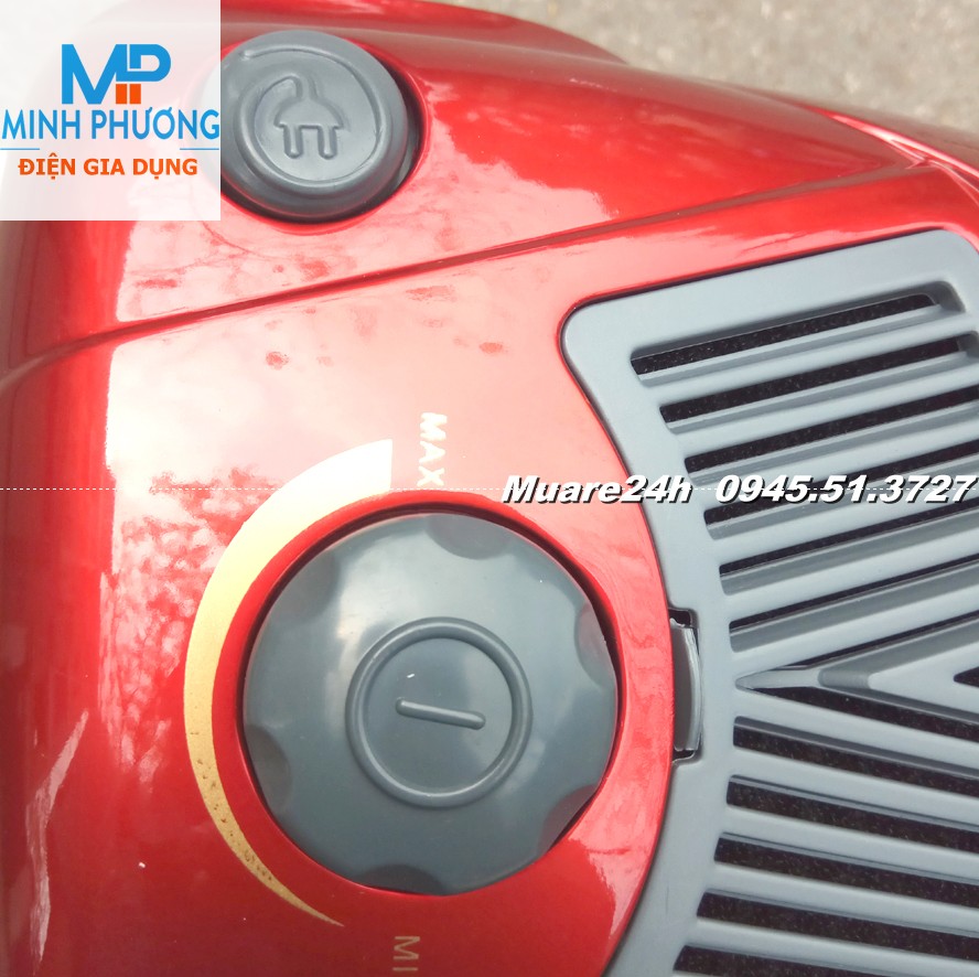 Bảo Hành 12Tháng Máy hút bụi Jinker JK 2004 2000W mầu Đỏ