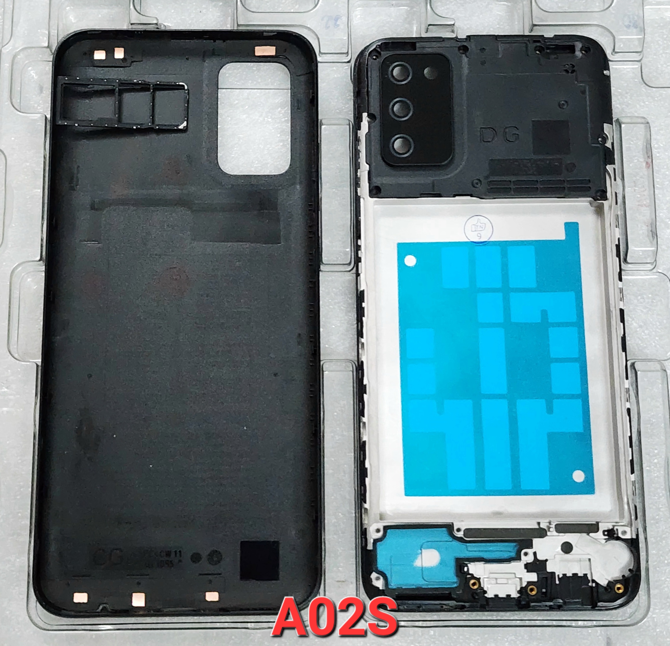 Vỏ Sam Sung A02S Zin Full , Vỏ Bộ Sam sung A02S