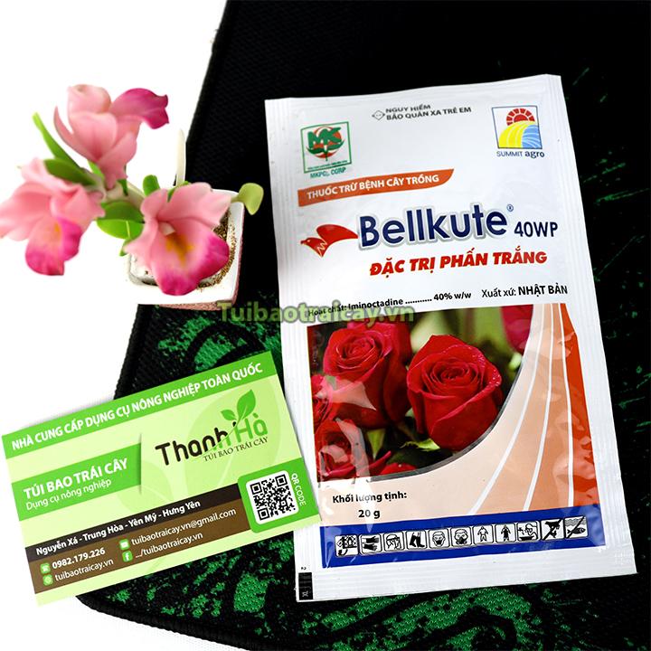 Bellkute trừ phấn trắng, sương mai trên hồng - Gói 20g