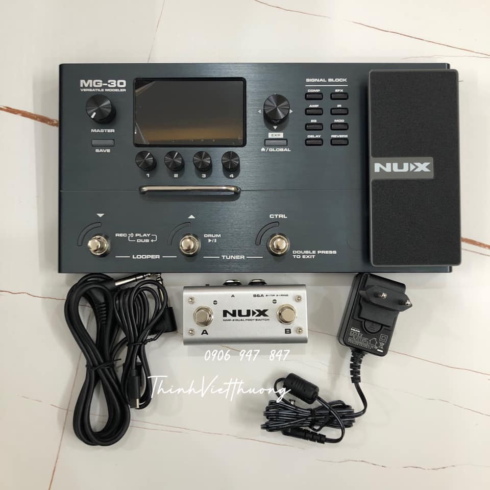 Phơ bàn Guitar điện NUX MG-30