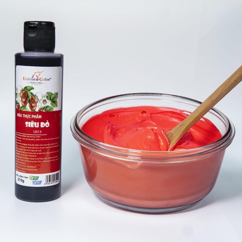 Màu thực phẩm Unicorn 210g (24 màu)