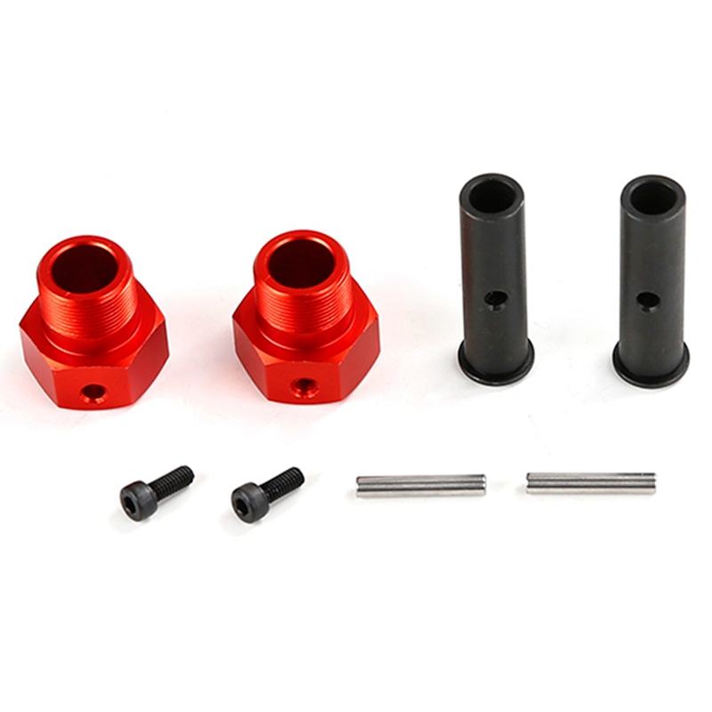 24mm Front Hex Strengthen Wheel Hub Shaft with Pin Kit Replacement Spare Parts for 1/5 HPI ROFUN
