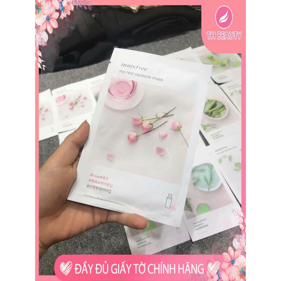 [Chính hãng] Mặt nạ giấy innisfree Hàn Quốc