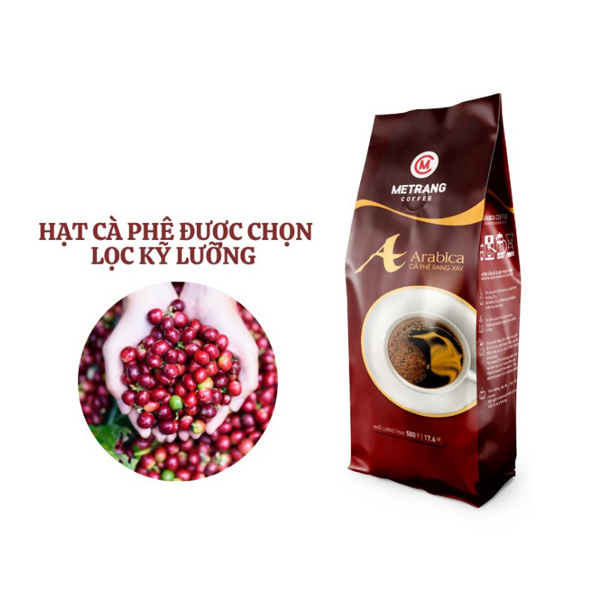Cà Phê Mê Trang Arabica bột rang xay