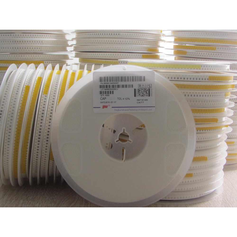 Tụ Dán 0805 Các Loại Từ 1nF - 10uF (1 Dây 10 Con)