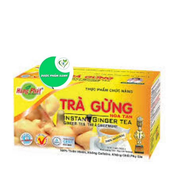 TRÀ GỪNG HÒA TAN HÙNG PHÁT (LOẠI 200G) - Thương hiệu Hùng Phát