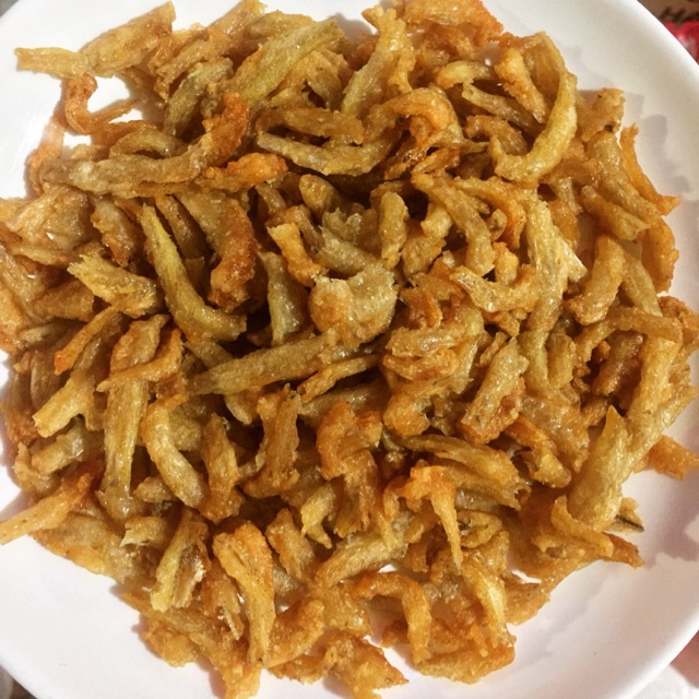 Cá cơm chiên giòn (có video) {Khối lượng tịnh, không tính bao bì}