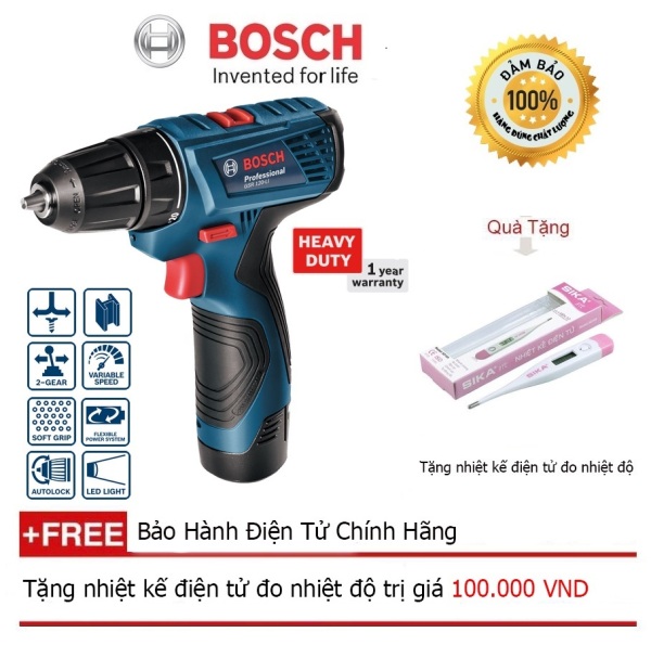Máy khoan pin vặn vít Bosch GSR 120 LI GEN II