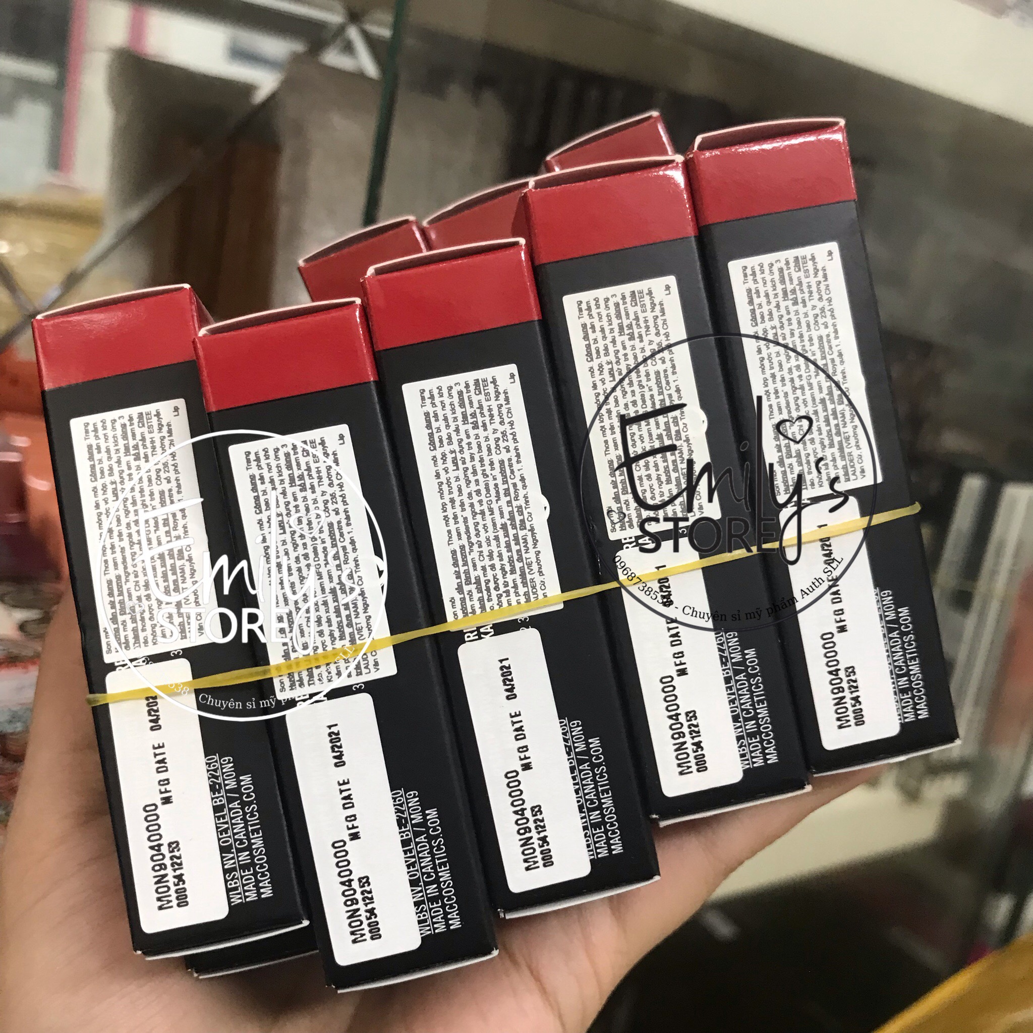 [SALE] Son thỏi các màu đỏ đất, cam đất, đỏ tươi siêu xịn