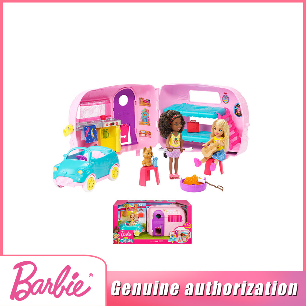 Barbie Đồ chơi cho bé gái Đồ chơi trong nhà Công chúa nhỏ Barbie Du lịch