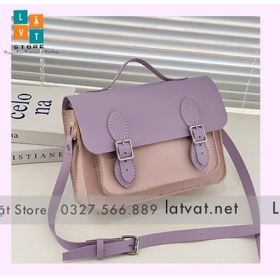 [HCM]Tự làm túi da chéo đeo một bên vai phong cách Cambrige mẫu mới 2022 - Túi Handmade Tự May Đầy Đủ Phụ Kiện có hướng dẫn