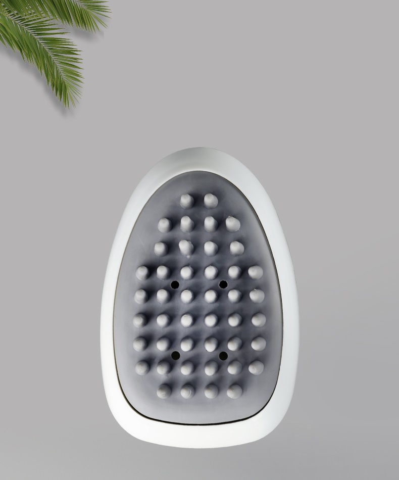 [HCM]Lược bàn chải Gội Đầu Silicon sạch gàu