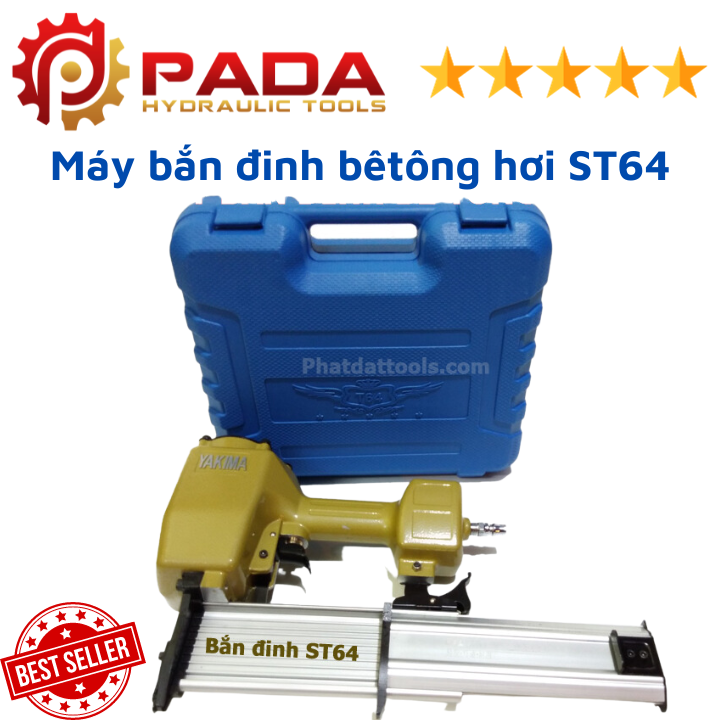 Máy bắn đinh bêtông ST64 dùng hơi YAKIMA
