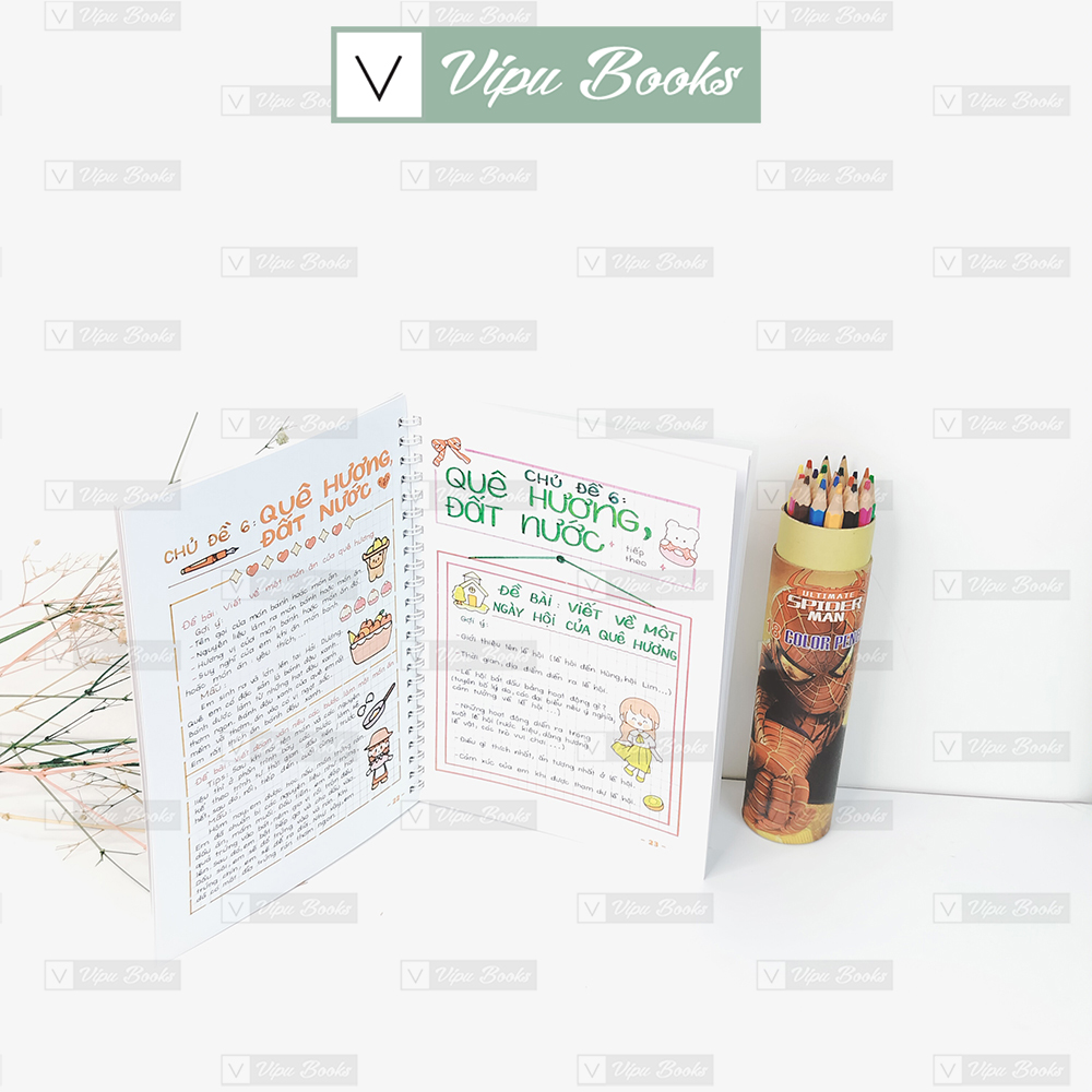 Sổ Tay Môn Tập Làm Văn 2-3 - Khổ Giấy A 5 ( Takenote Tập Làm Văn 2-3)