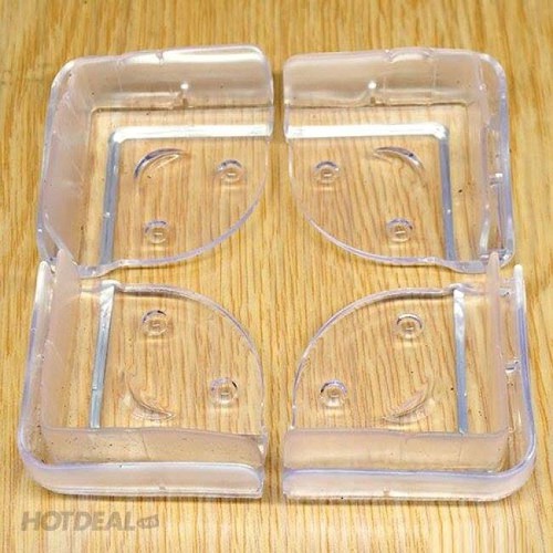 Set 4 Bịt góc bàn silicol vuông